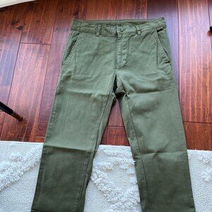 Zara DW green chino pants